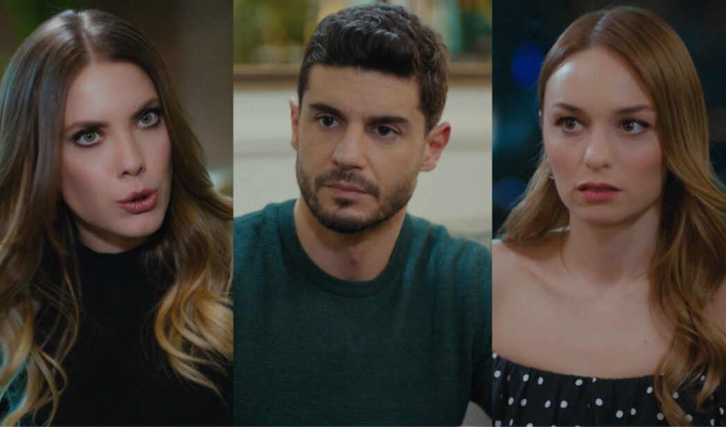 Yildiz, Çagatay y Cansu en 'Pecado original'.