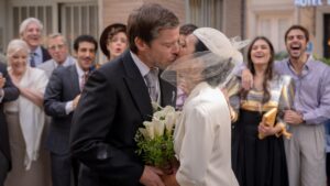 Marcelino y Manolita se casan en 'Amar es para siempre'.
