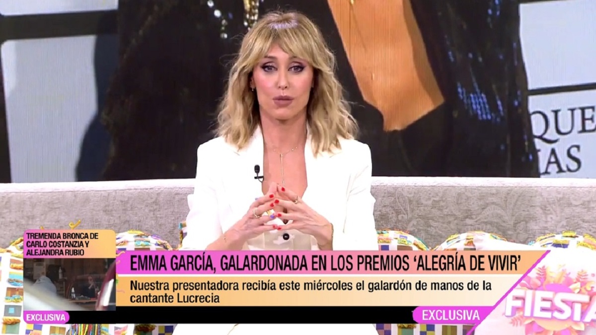 Emma García causa impacto a todos en 'Fiesta' con su enigmático mensaje: "No estoy bien"