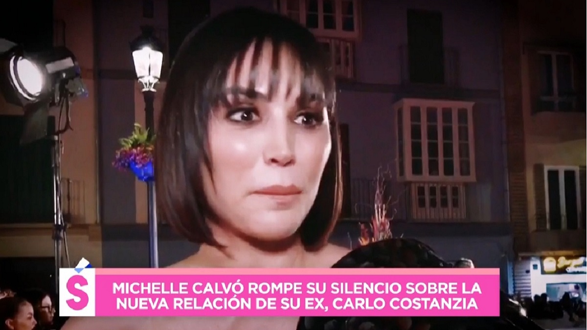 Preguntan a Michelle Calvó por Carlo Costanzia y Alejandra Rubio y su respuesta traerá cola