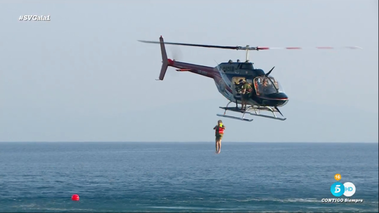 Lo que ha ocurrido con Carmen Borrego en su salto del helicóptero en 'Supervivientes'