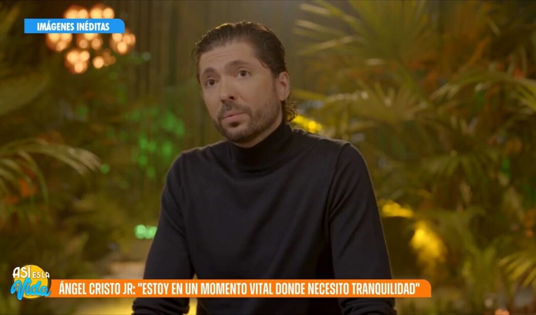 Ángel Cristo, en su vídeo de presentación de 'Supervivientes'.
