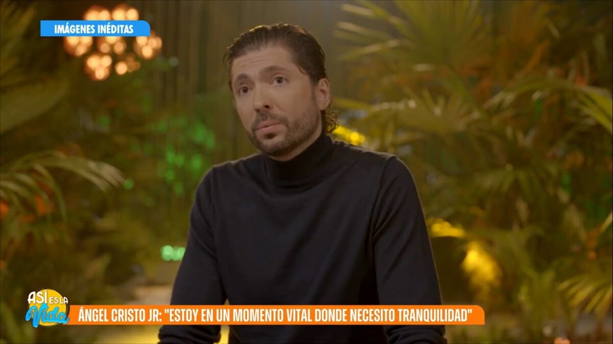 Ángel Cristo, en su vídeo de presentación de 'Supervivientes'.