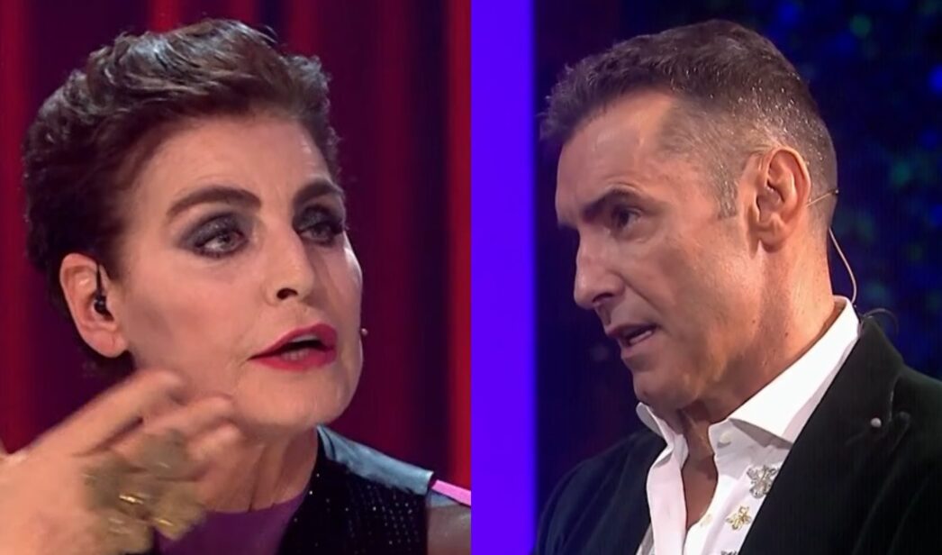 Antonia Dell'Atte y Jesús Vázquez en 'Bailando con las estrellas'.