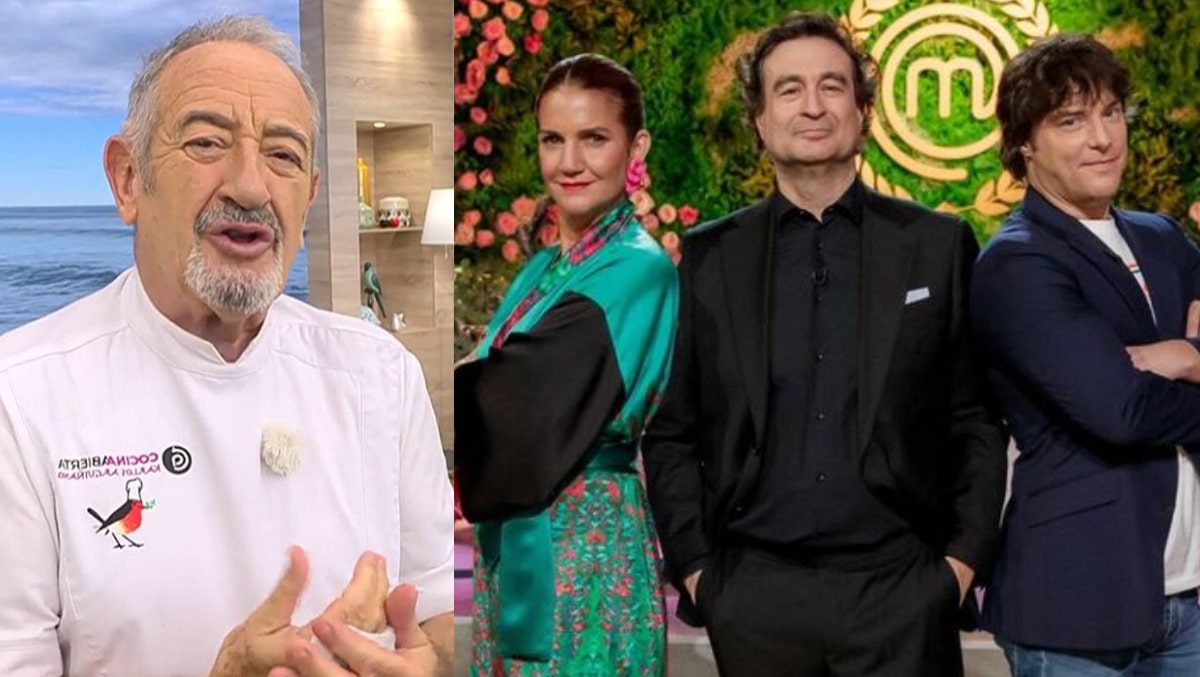 Karlos Arguiñano y el jurado de 'MasterChef'.