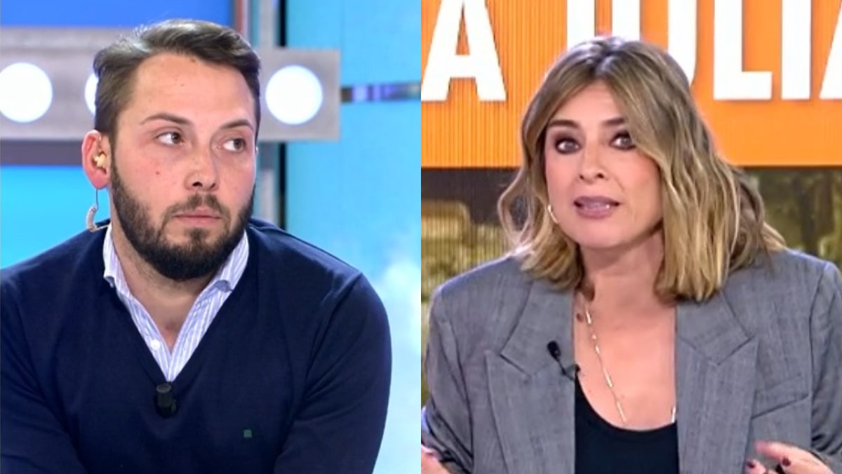 José Antonio Avilés y Sandra Barneda en 'Así es la vida'.