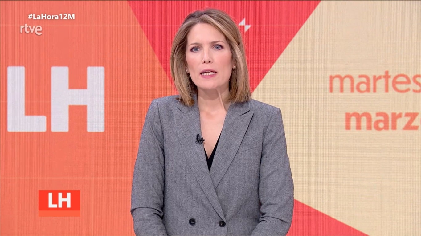 Silvia Intxaurrondo en 'La hora de La 1'.