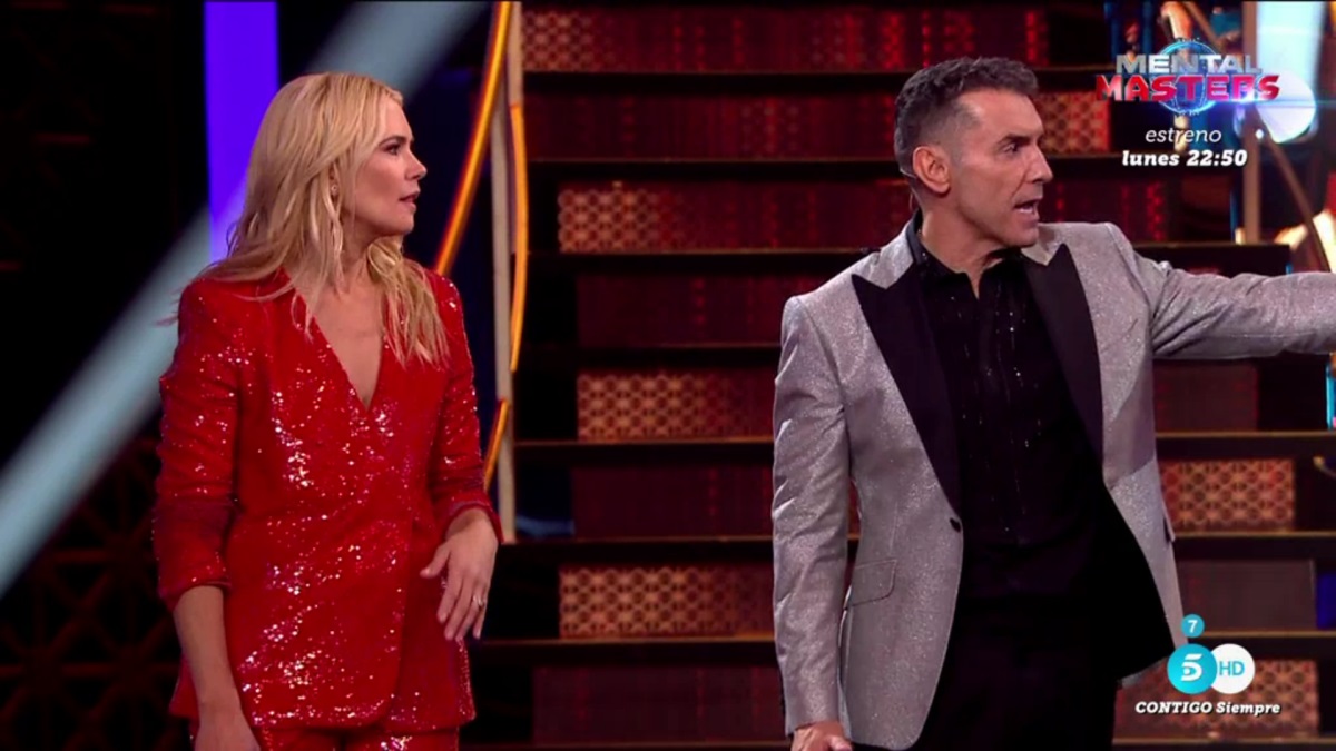 Valeria Marza y Jesús Vázquez en 'Bailando con las estrellas'.