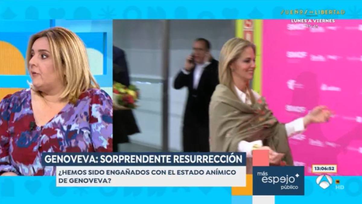 Pilar Vidal estalla contra Genoveva Casanova en 'Espejo Público'