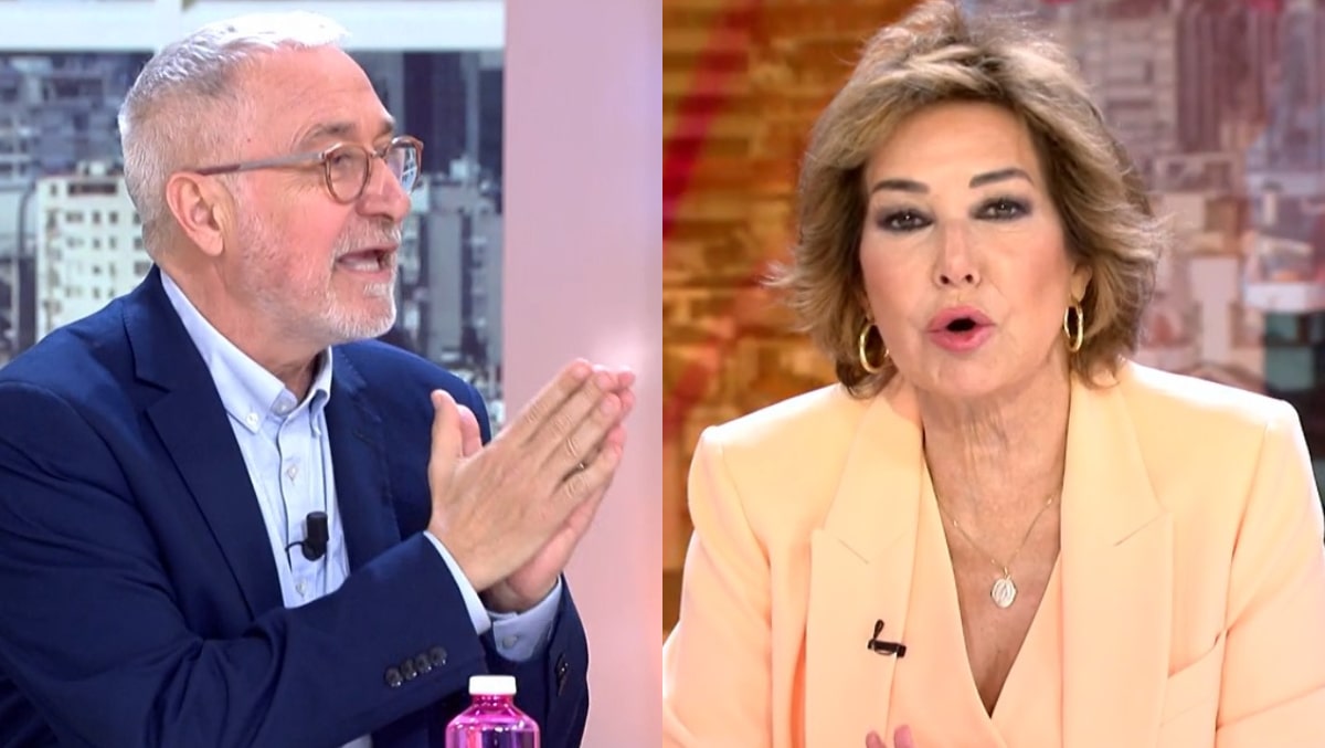 Xavier Sardá y Ana Rosa Quintana en 'TardeAR'.