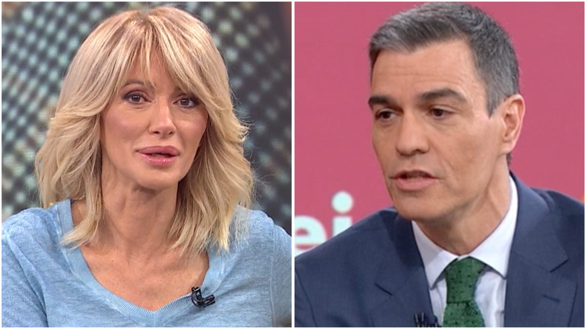 Susanna Griso y Pedro Sánchez