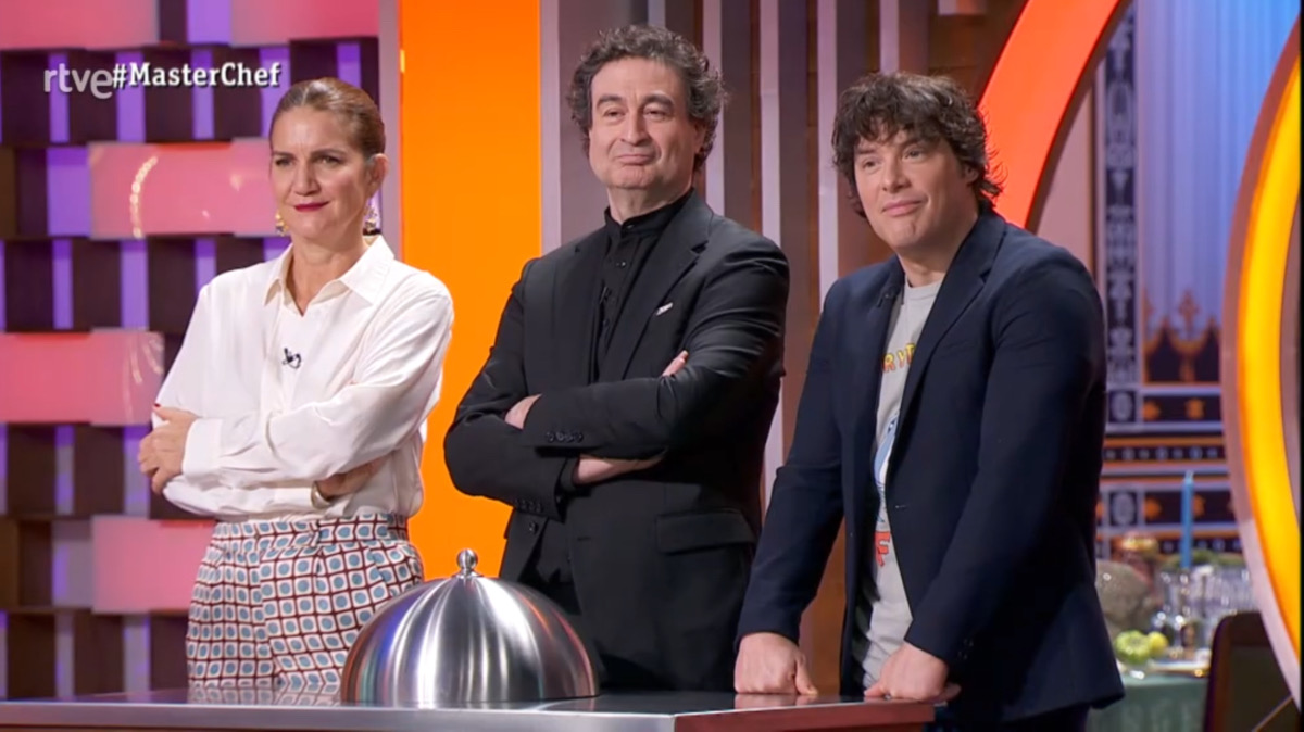 El jurado de 'MasterChef'.