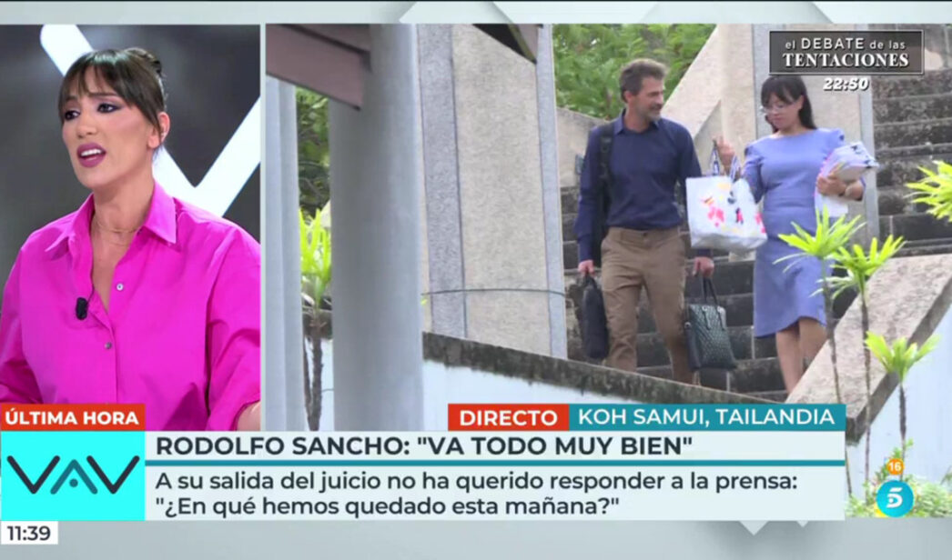 Patricia Pardo contra Rodolfo Sancho