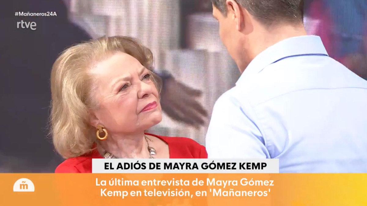Mayra Gómez Kemp y Jaime Cantizano en 'Mañaneros'