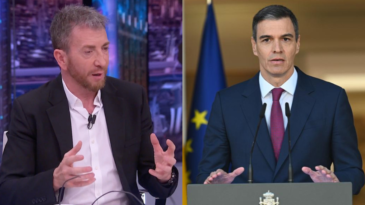 Pablo Motos y Pedro Sánchez