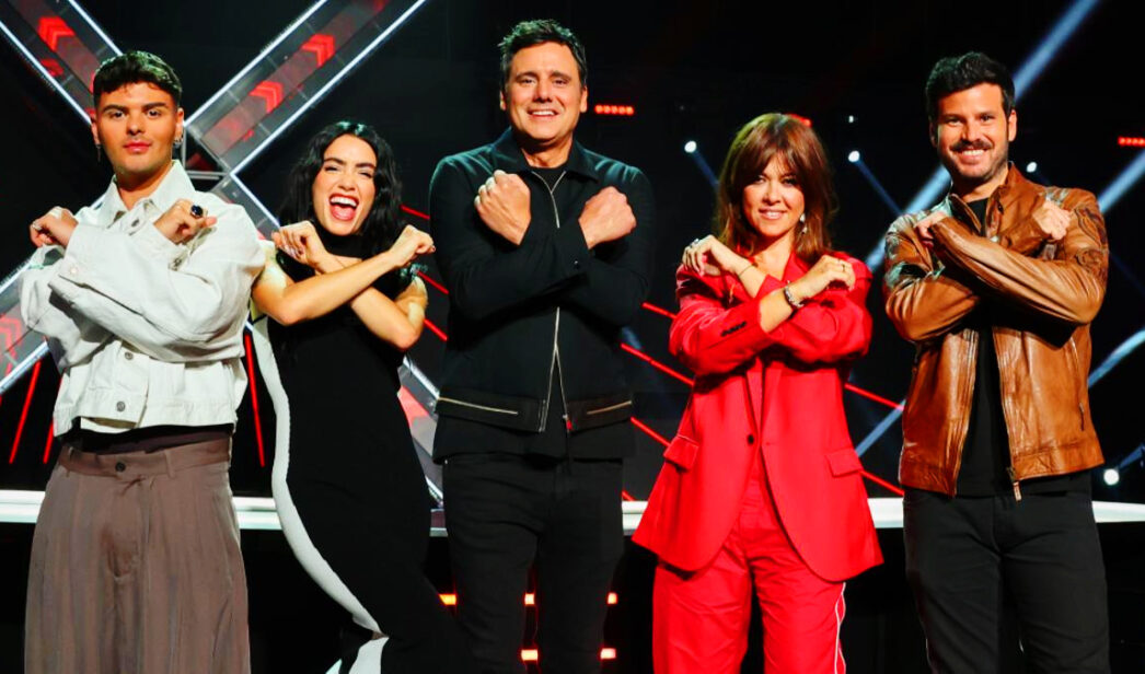 Ion Aramendi y el jurado de 'Factor X'
