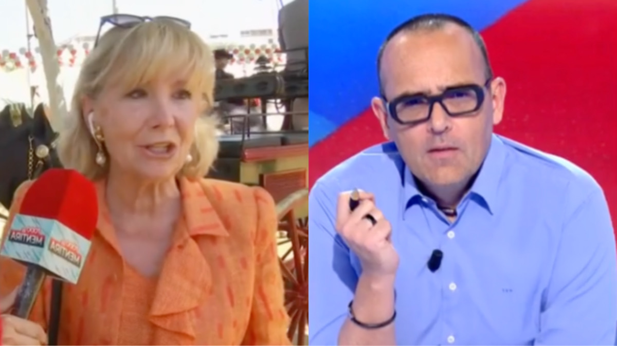 Esperanza Aguirre y Risto Mejide