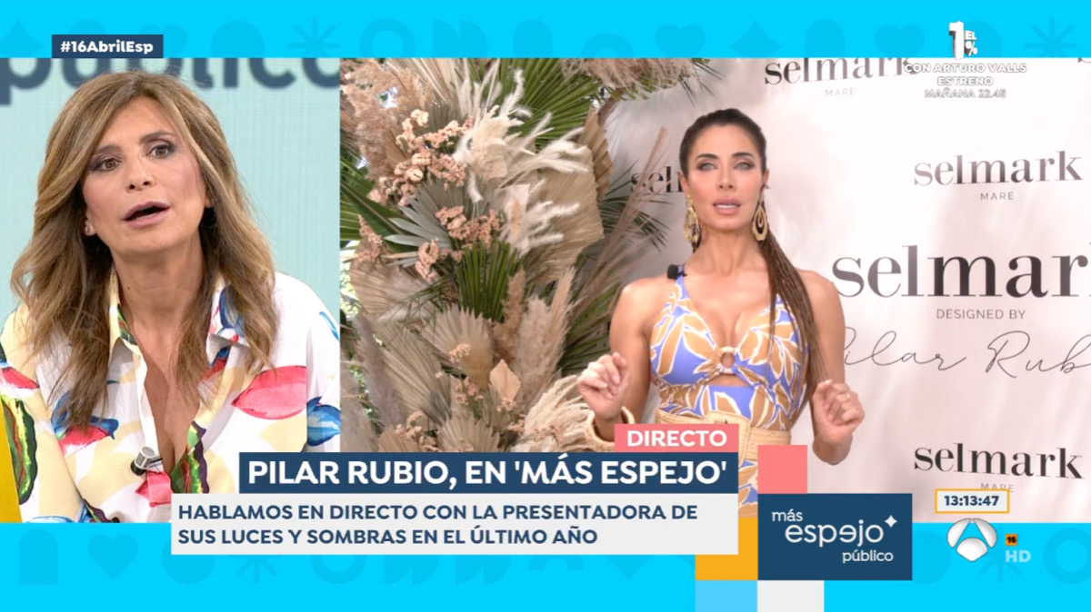 Gema López y Pilar Rubio en 'Espejo Púbico'