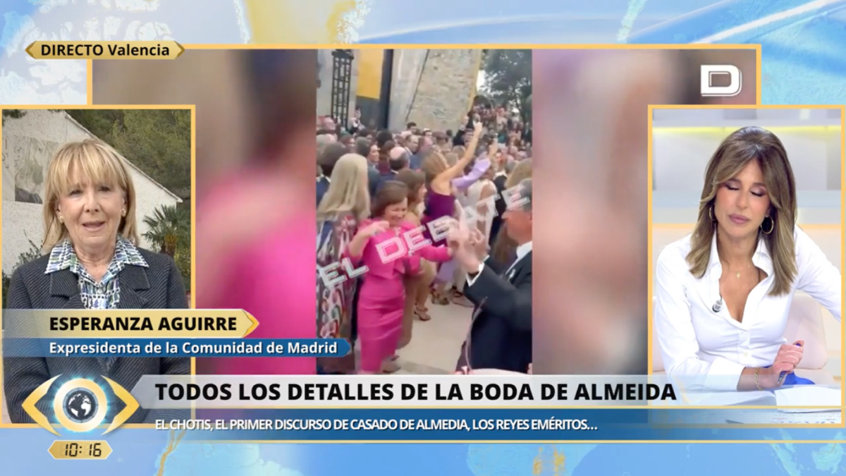 Esperanza Aguirre y Ana Terradillos en 'La mirada crítica'