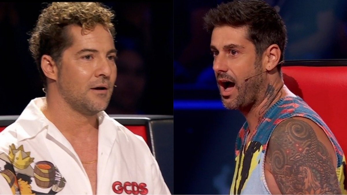 David Bisbal se la juega a Melendi por lo que le hace sin reparos en 'La Voz Kids'