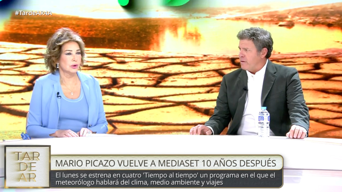 Ana Rosa Quintana y Mario Picazo en 'TardeAR'