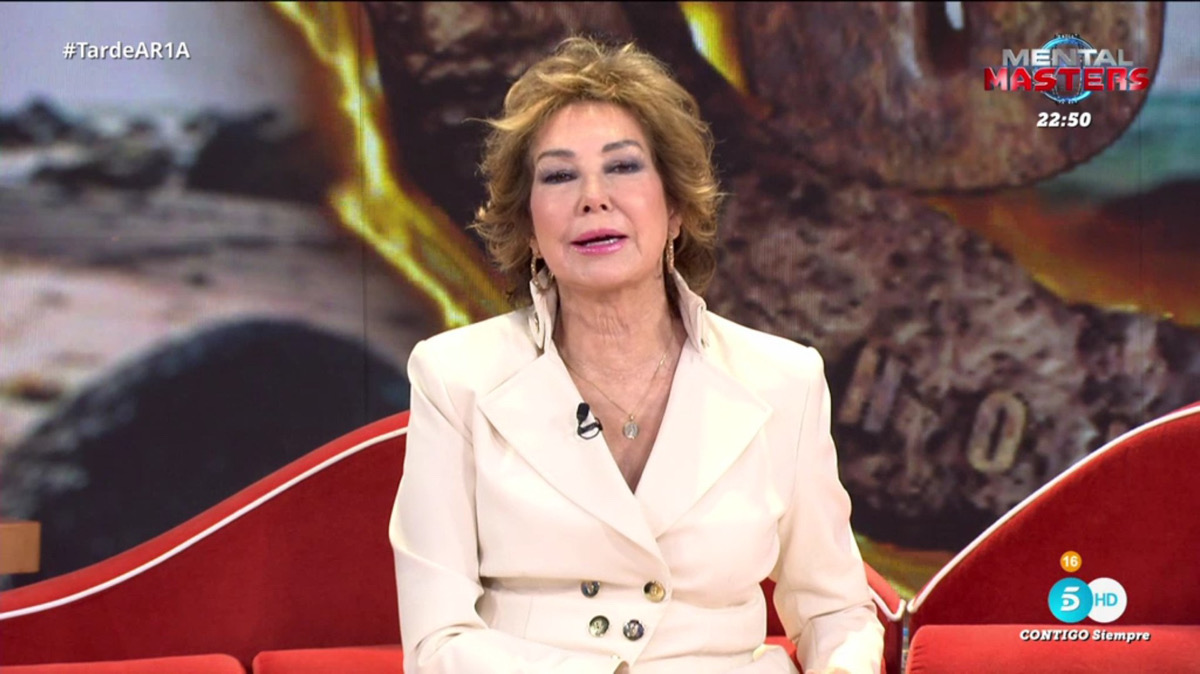 Ana Rosa Quintana, este lunes en 'TardeAR'