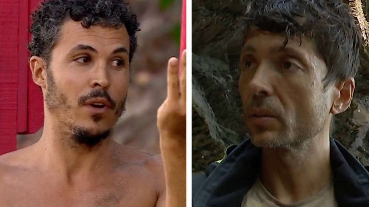 Kiko Jiménez y Ángel Cristo en 'Supervivientes'