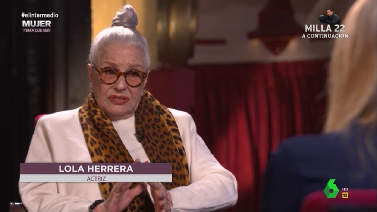 El inapelable palo de Lola Herrera contra Vox y la derecha en 'El Intermedio': "Son inadmisibles"