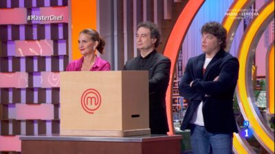 Samantha Ruiz Vallejo-Nágera, Pepe Rodríguez y Jordi Cruz en 'MasterChef'