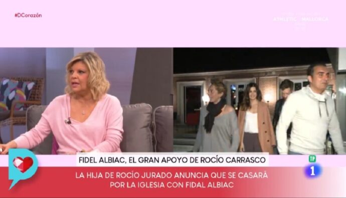 Terelu Campos explica el verdadero motivo por el que Rocío Carrasco y Fidel no han sido padres