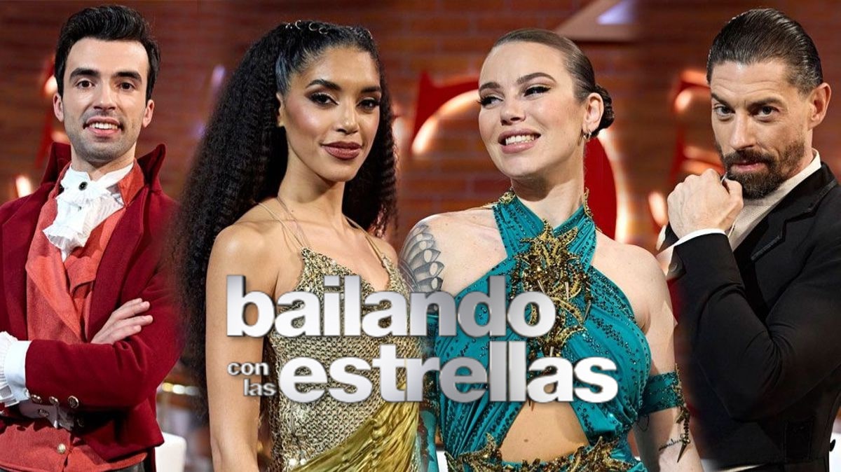 Los cuatro finalistas de 'Bailando con las estrellas'.