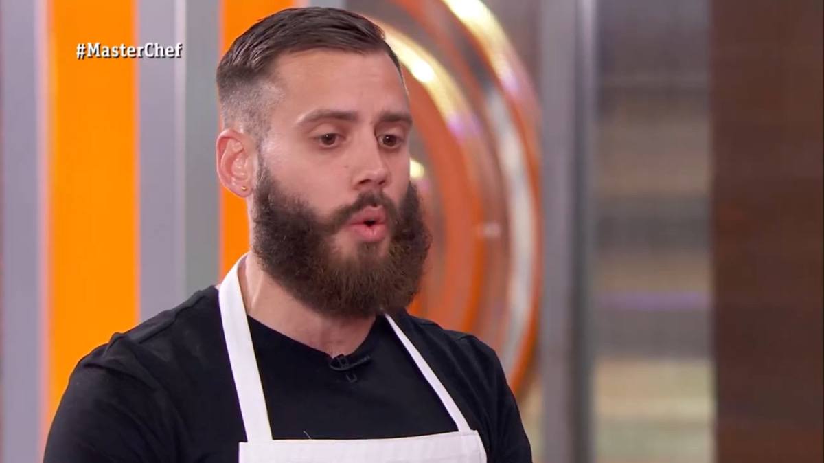 David, el legionario terraplanista de 'MasterChef 12'