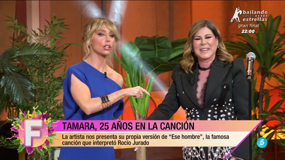 Emma García y Tamara en 'Fiesta'.