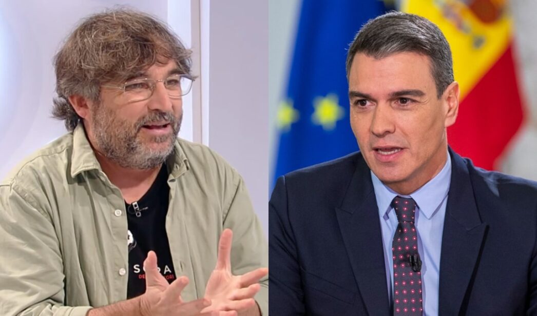 Jordi Évole y Pedro Sánchez