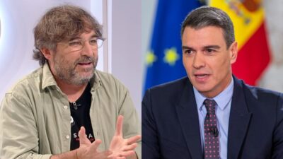Jordi Évole y Pedro Sánchez