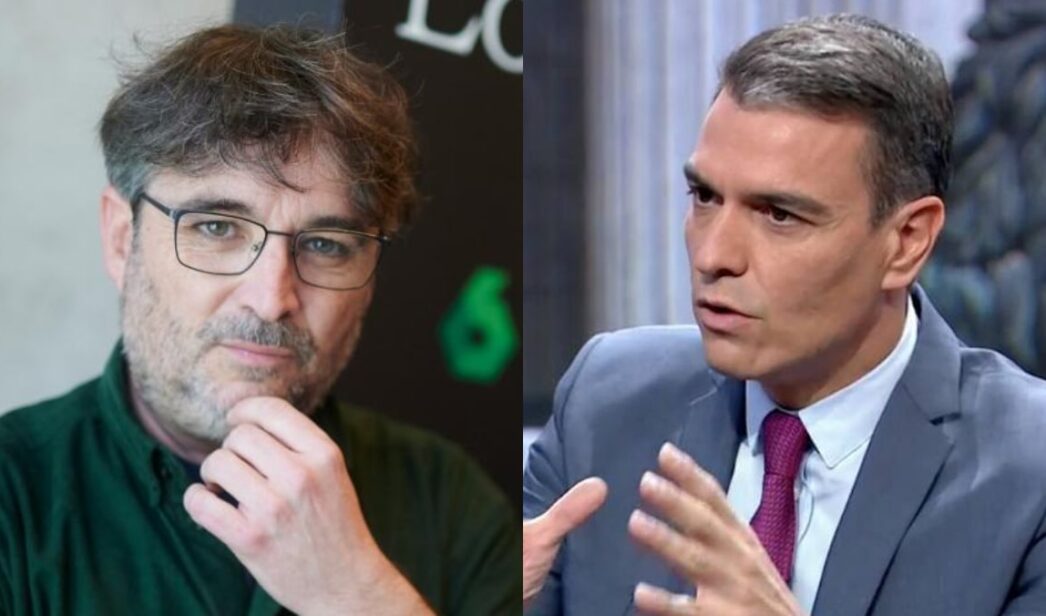 Jordi Évole y Pedro Sánchez