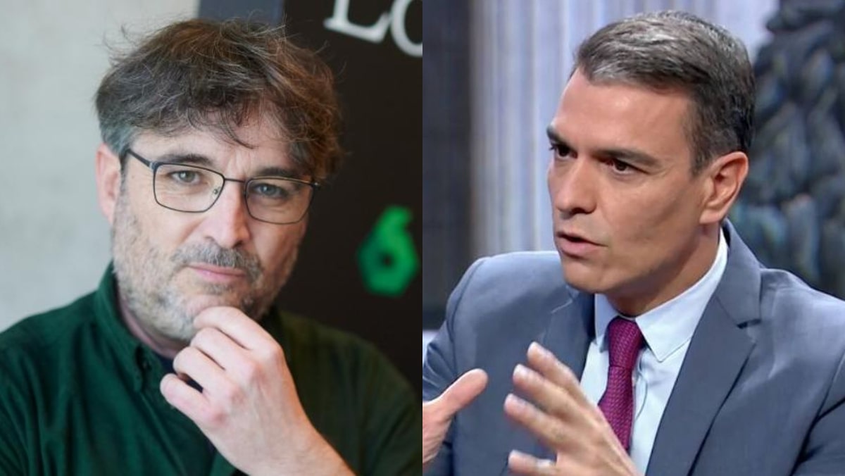 Jordi Évole y Pedro Sánchez