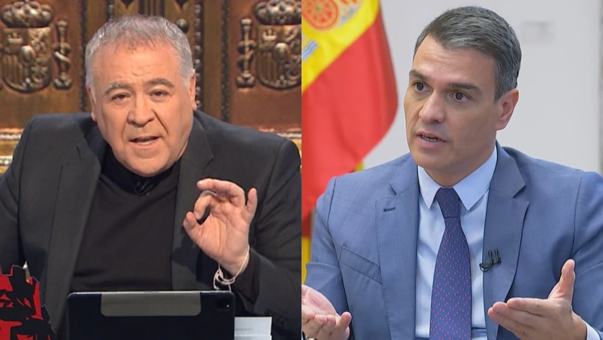 Antonio García Ferreras y Pedro Sánchez