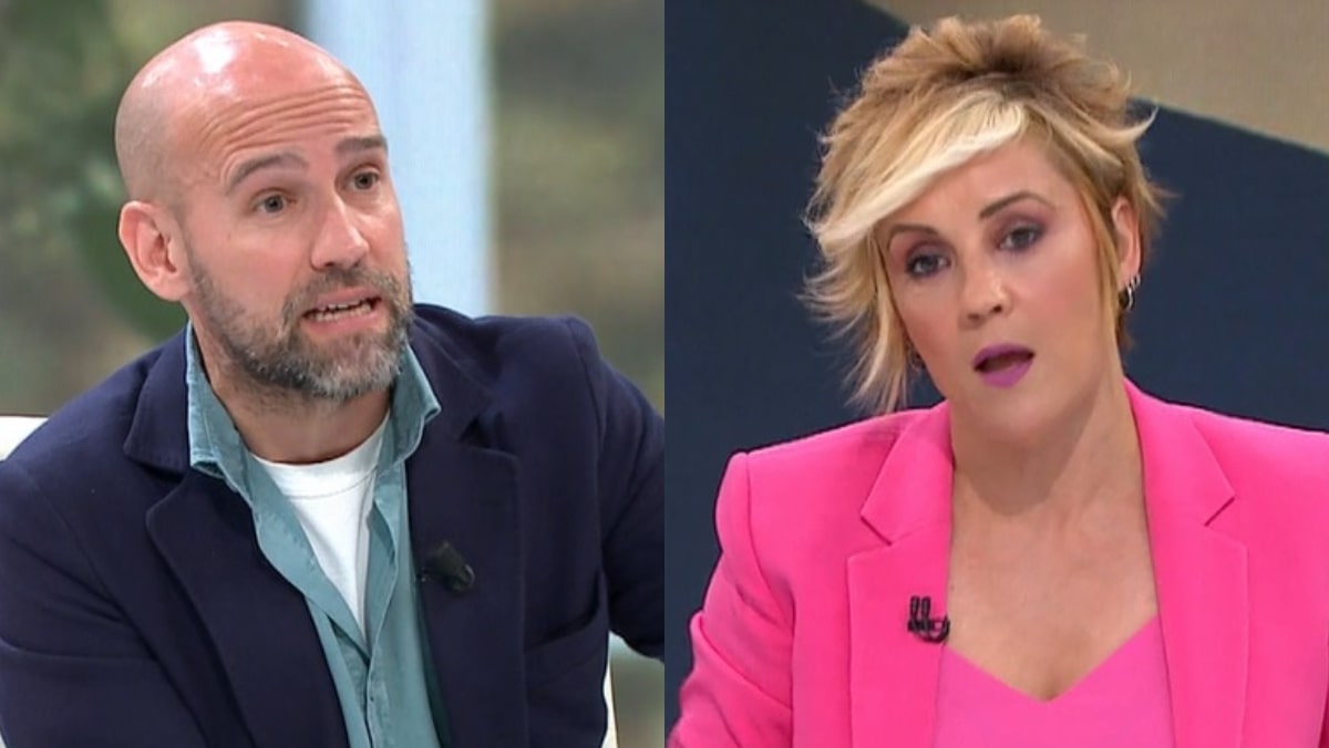 Gonzalo Miró y Cristina Pardo en 'Más vale tarde'.