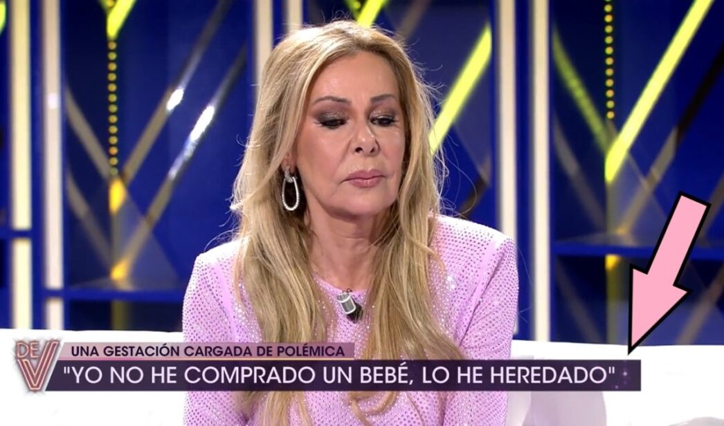 Ana Obregón en '¡De Viernes!'.
