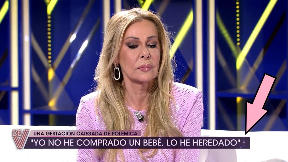 Ana Obregón en '¡De Viernes!'.