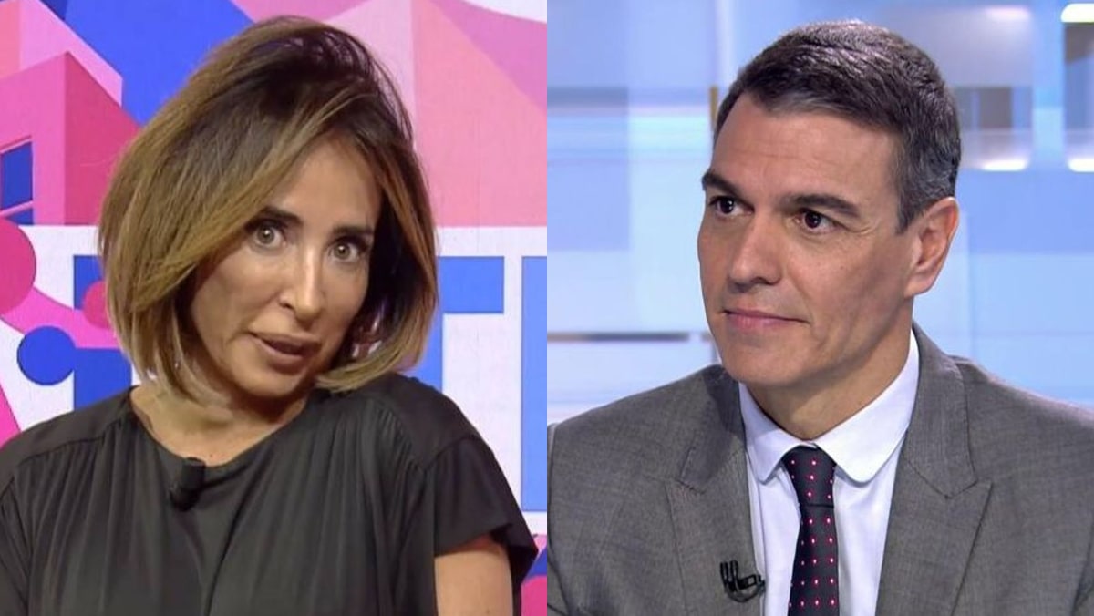 María Patiño y Pedro Sánchez.