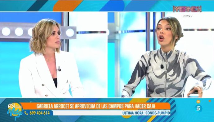 Alejandra Rubio y Raquel Arias en 'Así es la vida'.