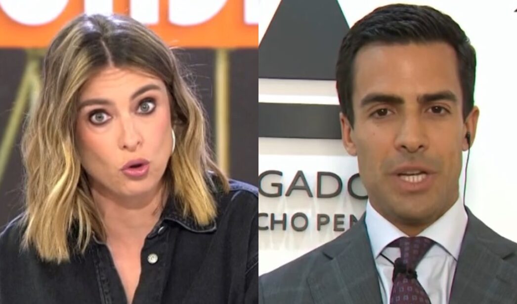 Sandra Barneda y Juango Espina en 'Así es la vida'.