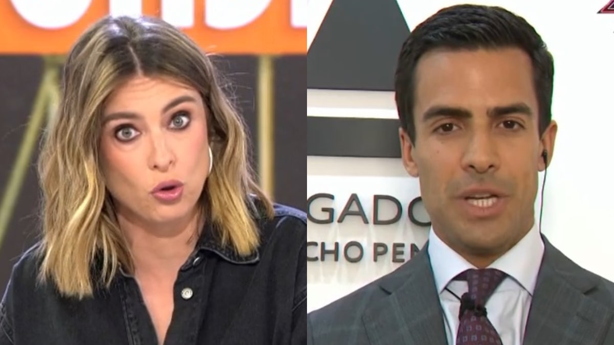 Sandra Barneda y Juango Espina en 'Así es la vida'.