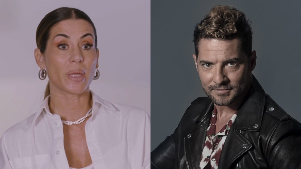 Elena Tablada y David Bisbal.