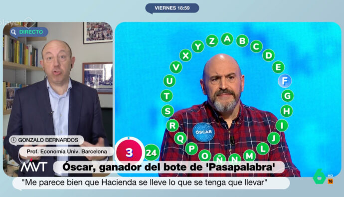 Gonzalo Bernardos en 'Mas Vale Tarde' y Óscar Díaz