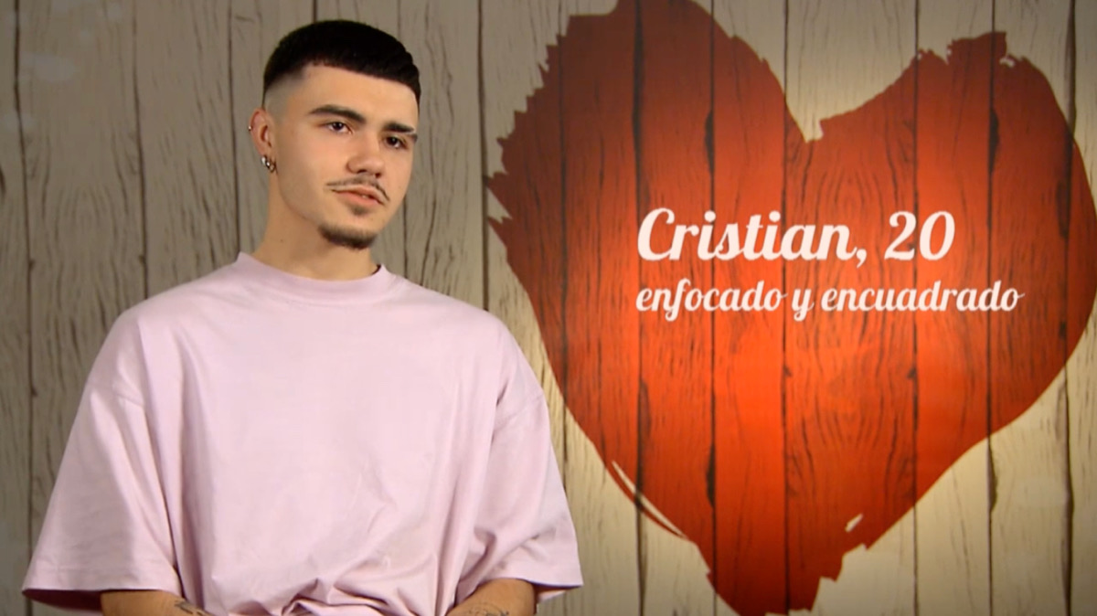 Cristian González en 'First Dates'