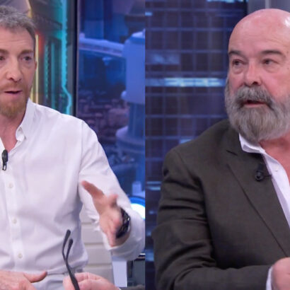 Antonio Resines da un golpe en la mesa a Pablo Motos en 'El Hormiguero': "Es un programa vergonzoso"