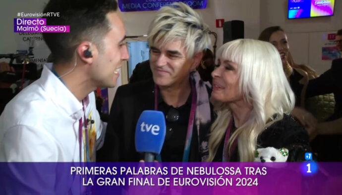 Primeras palabras del dúo Nebulossa tras Eurovisión 2024